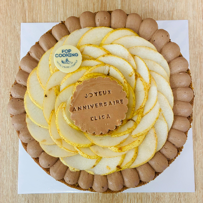 tarte-poire-chocolat